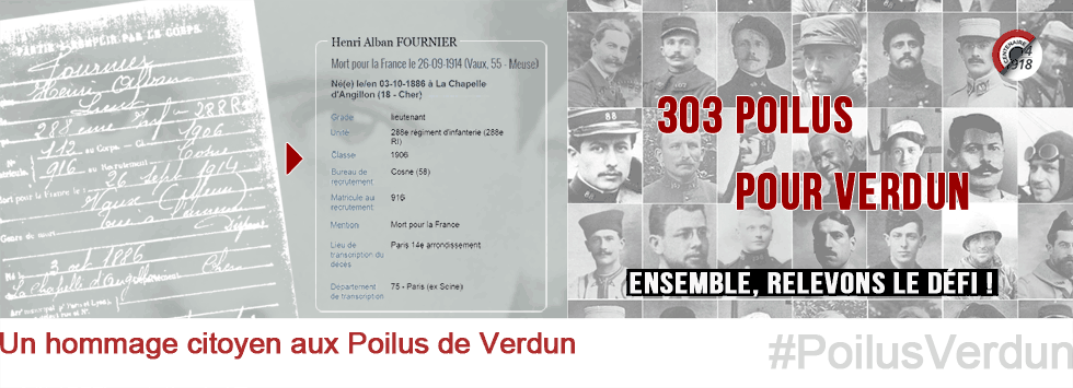 303 Poilus pour Verdun